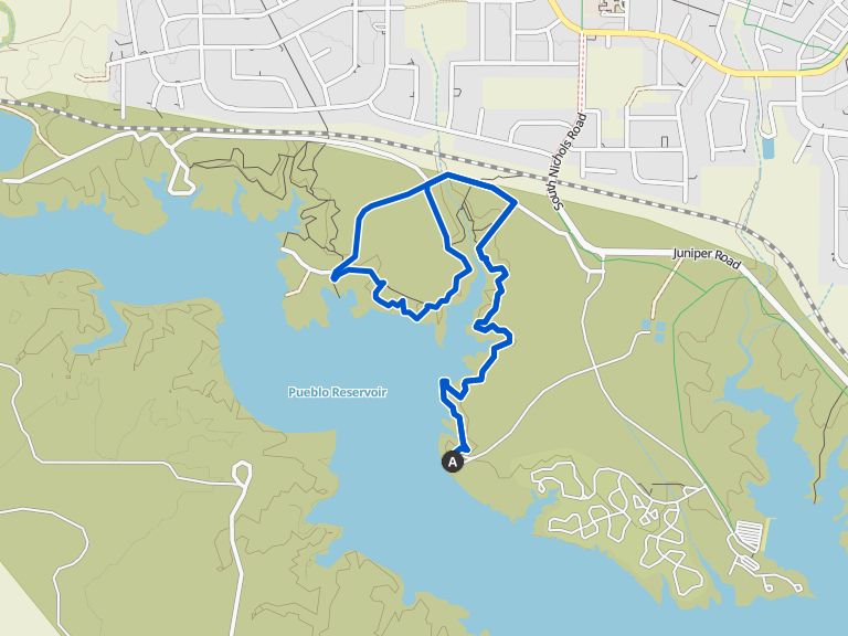 North Slope & Eagle Mesa Trails Loop — Pueblo Reservoir State Park